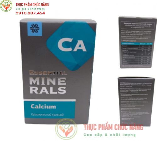 Siberian Essential Minerals Calcium hỗ trợ sự phát triển của xương và răng